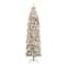 9ft. Pre-Lit Acacia Flocked Artificial Christmas Tree, Clear Lights